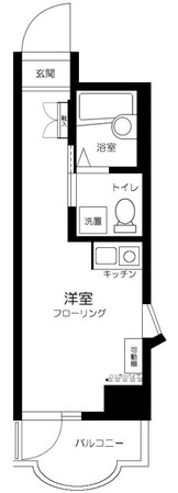 ハイタウン南品川の物件間取画像